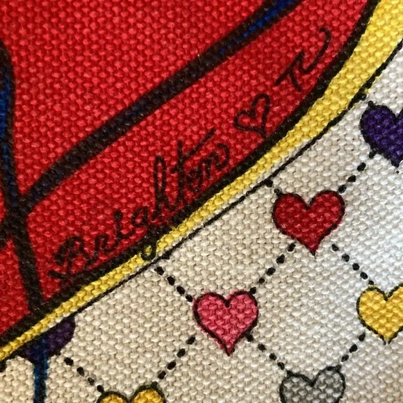 Brighton Love & Joy canvas crossbody bag - Picture 2 of 6